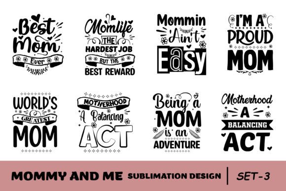 Mommy and Me Motivation Quote Set-3 Review