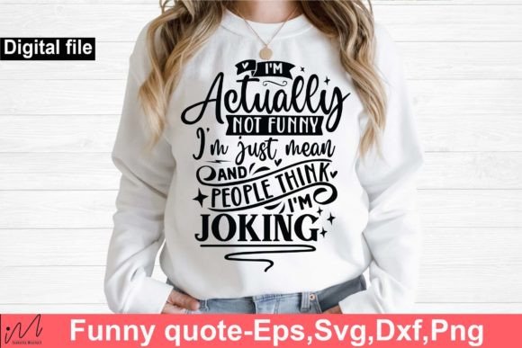 Review: I’m Actually Not Funny SVG for Embroidery