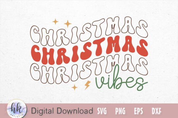 Reviewing Christmas Vibes Retro SVG for Holiday Stitching