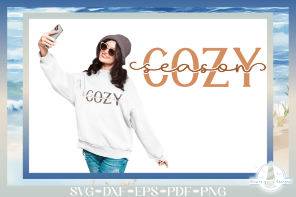 Reviewing Cozy Season Knockout Text SVG for Real Embroidery
