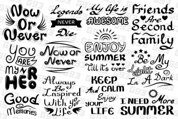 Reviewing Quotes Lettering Designs for Real Stitching