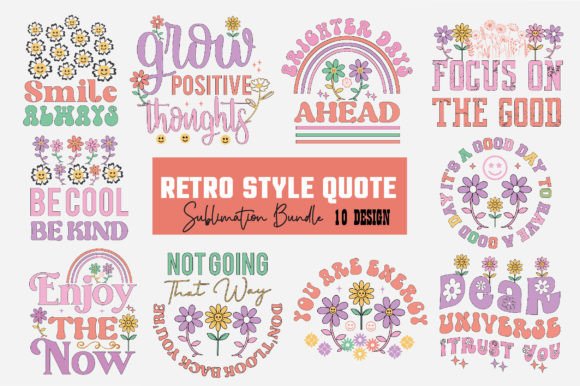 Reviewing the Retro Quote PNG Sublimation Bundle for Embroidery